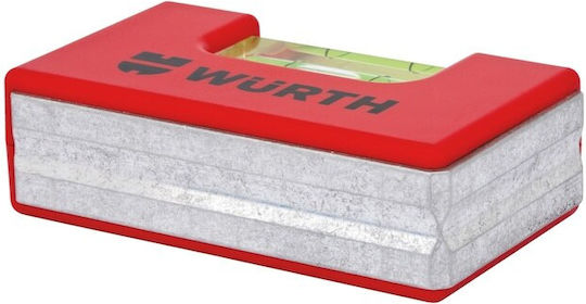 Wurth Plastic Spirit Level Magnetic 7.4cm with 1 Eye