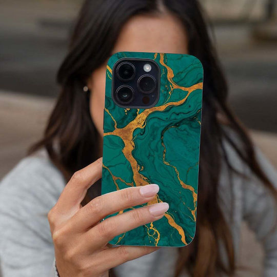 Калъф Sonique Marble Series за Motorola Moto G84 5G Зелен