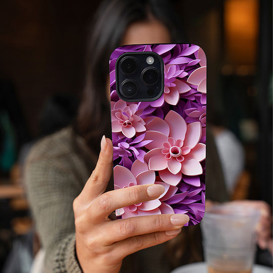 Θήκη Sonique 3d Flower Series Motorola Moto G73 5g Ροζ