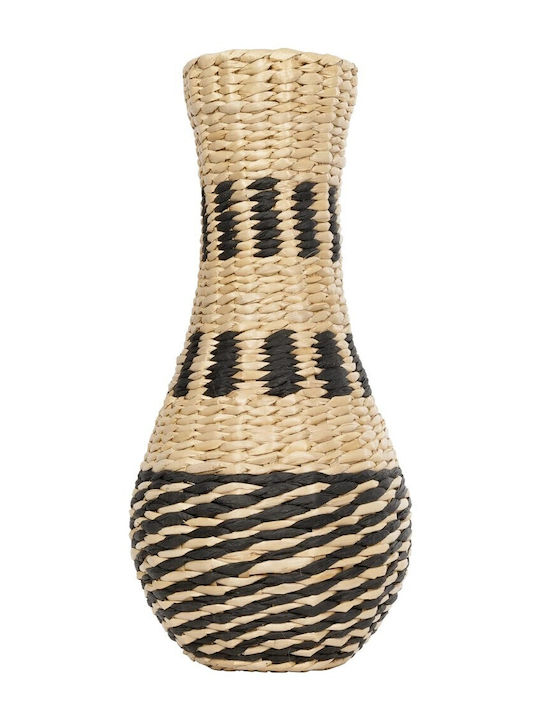 GloboStar Bologna Planter Wooden Beige 20x20x42cm.