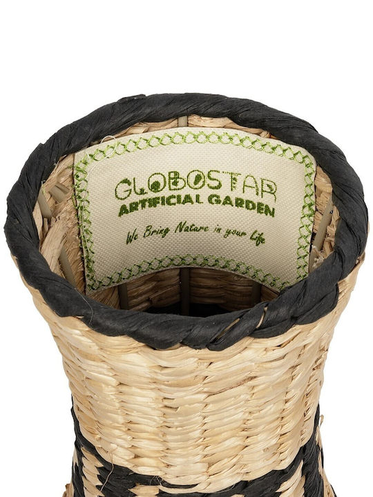 GloboStar Montmartre Planter Wooden Beige 20x20x42cm.