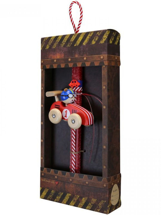 Easter Candle Round with Box Racing 40pcs