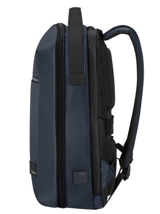 Samsonite Litepoint Geantă Impermeabilă Rucsac Pentru Laptop 14.1" Cu Port USB În Culoare Albastră