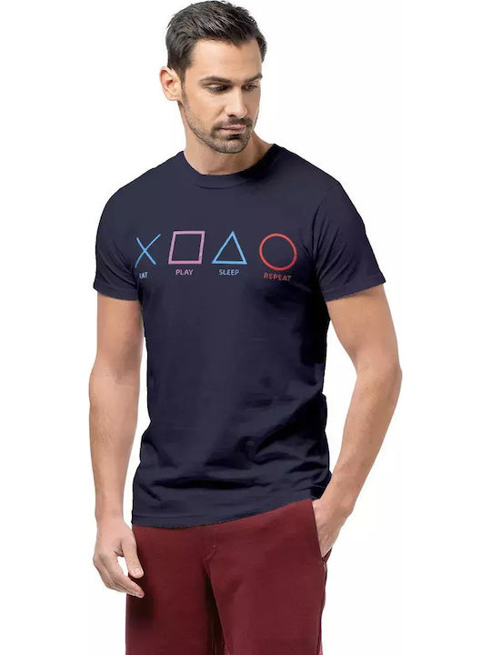 T-Shirt Play Blue