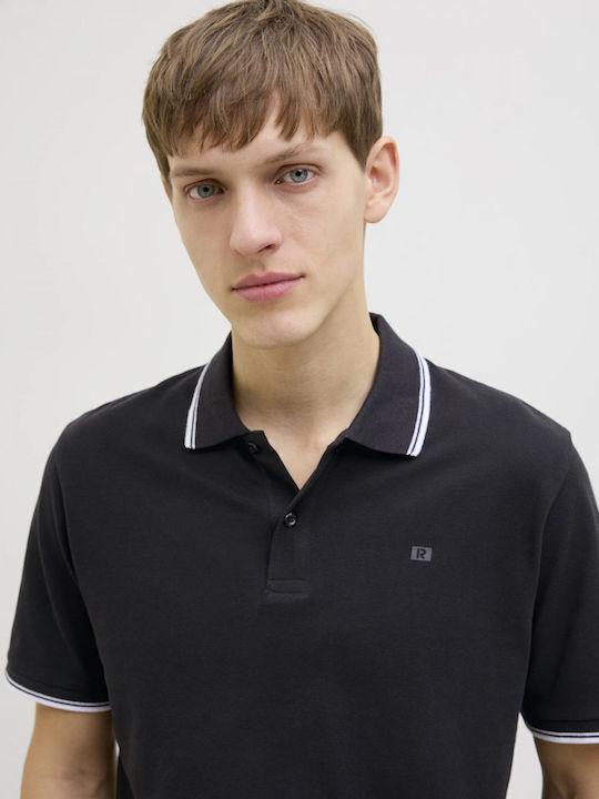 Polo T-shirt Μαυρο