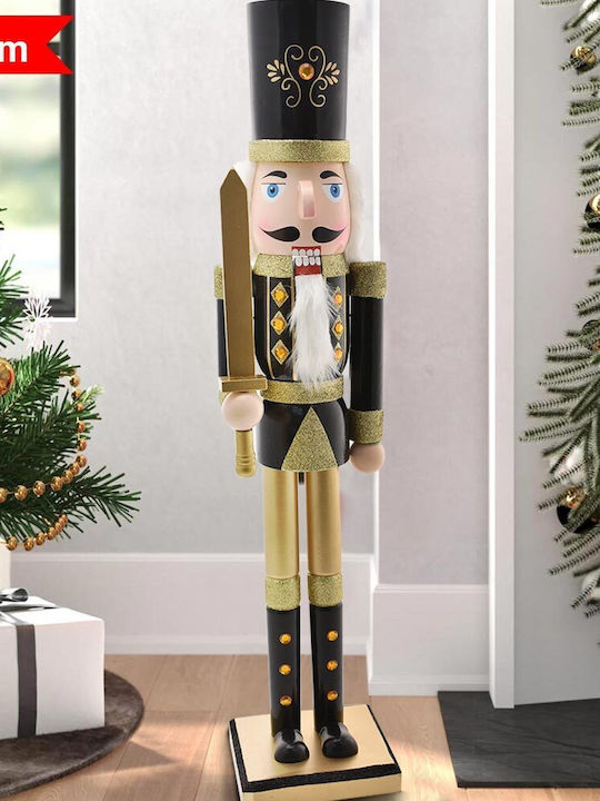 Bakaji Nutcracker de Crăciun Lemn