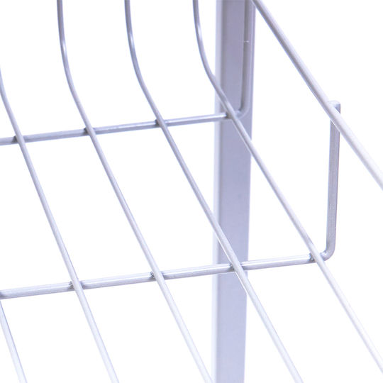 Bakaji Bird Cage 46x36x148cm. White