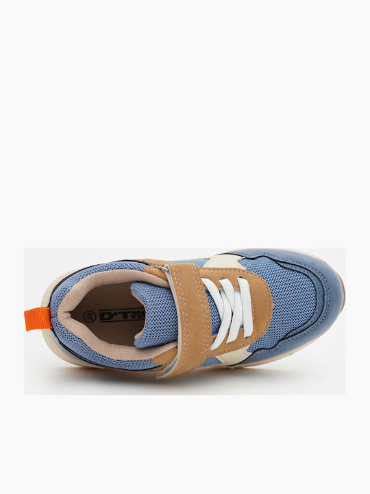 Παιδικά Sneakers Ανατομικά με Σκρατς Γαλάζια
