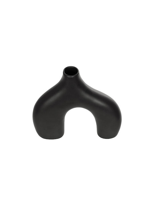 GloboStar Decorative Vase Toledo Black 6x27x24cm