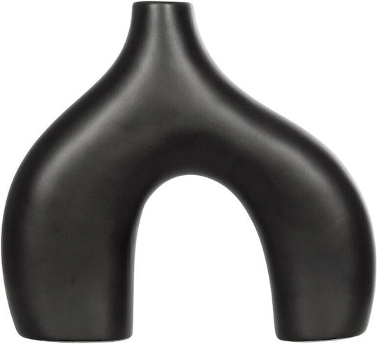 GloboStar Decorative Vase Toledo Black 6x27x24cm