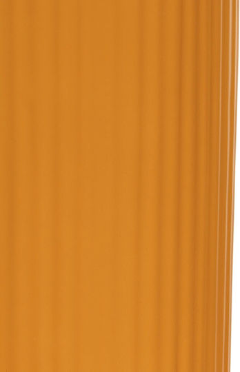GloboStar Decorative Vase Orange 11x11x26cm