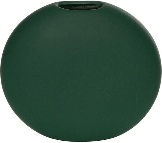 GloboStar Βάζο Κεραμικό Artificial Garden Menorca Πράσινο Φ15xΥ14cm GloboStar Βάζο Κεραμικό Artificial Garden Menorca Πράσινο Φ15xΥ14cm