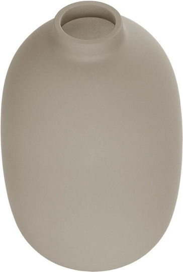 GloboStar Βάζο Κεραμικό Καφέ Φ10xΥ15cm GloboStar Βάζο Κεραμικό Καφέ Φ10xΥ15cm
