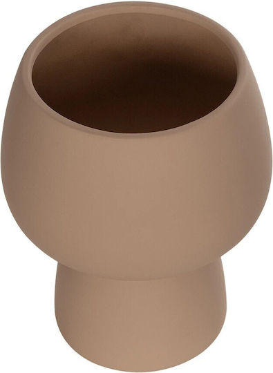 GloboStar Decorative Vase Orange 17x17x20cm
