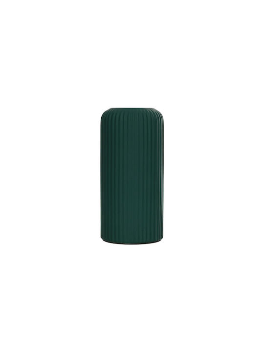 GloboStar Decorative Vase Artificial Garden Kuta Green 10x10x20cm