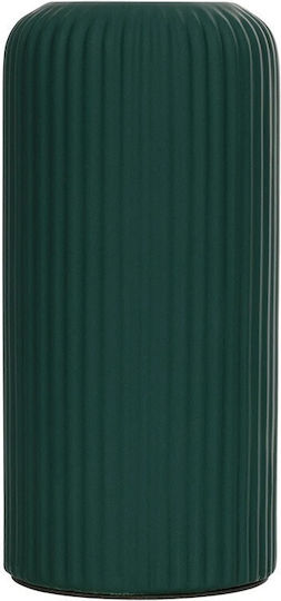 GloboStar Decorative Vase Artificial Garden Kuta Green 10x10x20cm