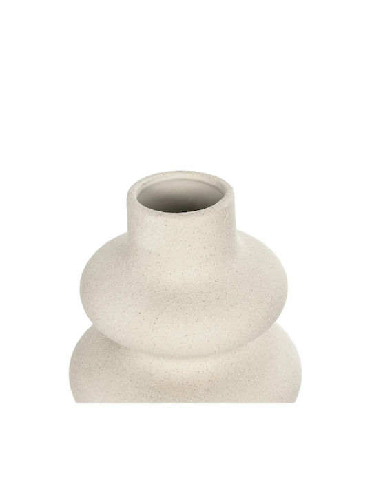 GloboStar Decorative Vase Artificial Garden Thailand Beige 14x14x21cm