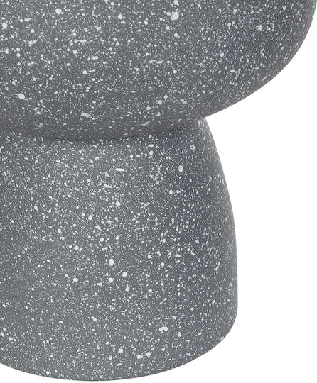 GloboStar Decorative Vase Artificial Garden Samui Gray 16x16x20cm