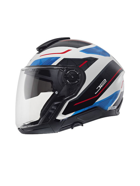 Schuberth J2 Sigma Blue Κράνος Μηχανής Jet ECE 22.06 1660gr με Sunvisor