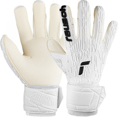 Reusch Attrakt Freegel Adults Goalkeeper Gloves White