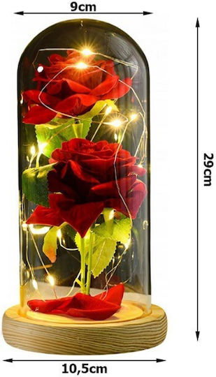 Verk Group Dekorative Lampe Unendliche Rose Rosa