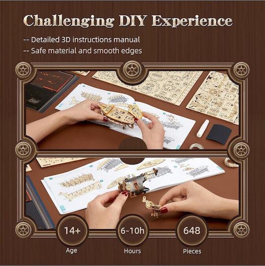 Airship Puzzle 3D 648pcs