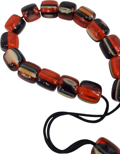 Resin Worry Beads with 19 Beads 30cm