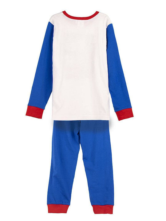 Arnetta Pijama pentru copii De iarnă White/blue