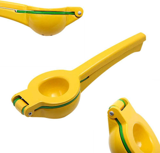 Bakaji Hand Press Lime / Lemon made of Plastic in Yellow Color