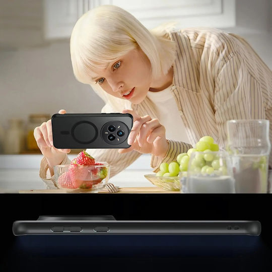 Realme 14 Pro+ 5g Magsafe Erbord Матово Калъфче Черно