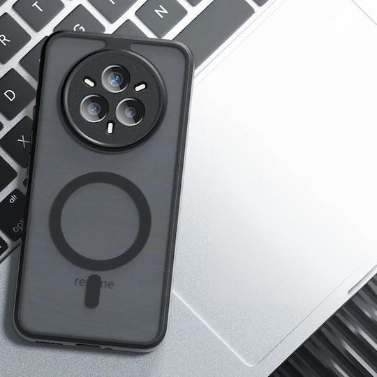 Realme 14 Pro+ 5g Magsafe Erbord Матово Калъфче Черно