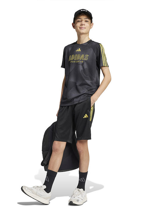 Sportliche Kinder-Shorts/Bermudas Schwarz