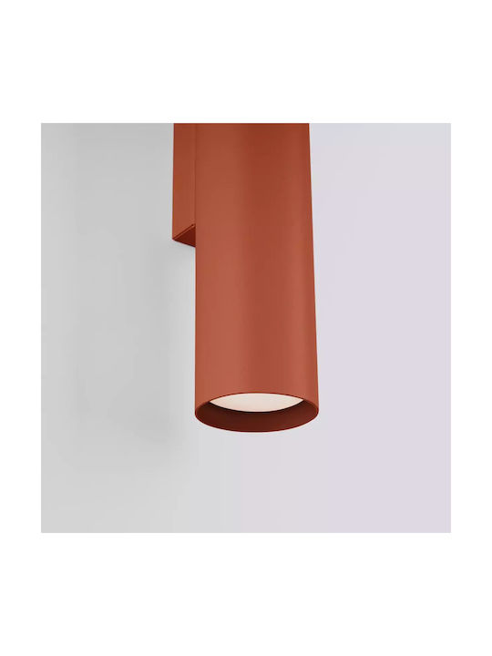 Sollux Doppel Spot mit Fassung GU10 in Rot Farbe