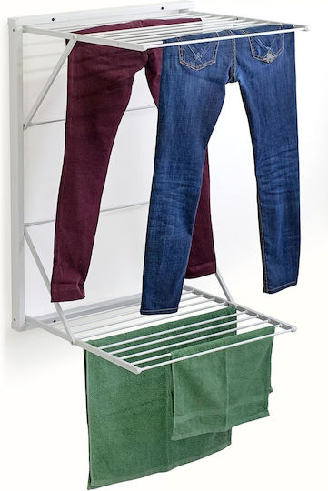 GreenTech Uscătoare De Rufe Pliere De Perete Din Aluminiu Cu Lungimea Suportului De Uscare A Hainelor 13m