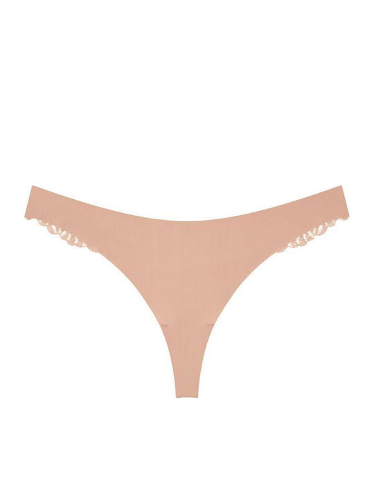 Micro Women's String Beige