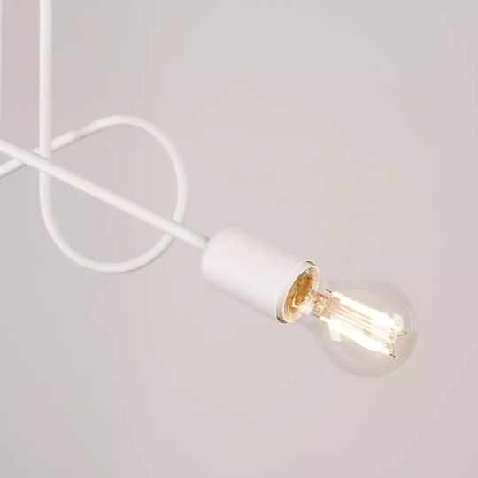 Sollux Deckenleuchte 57cm Weiß