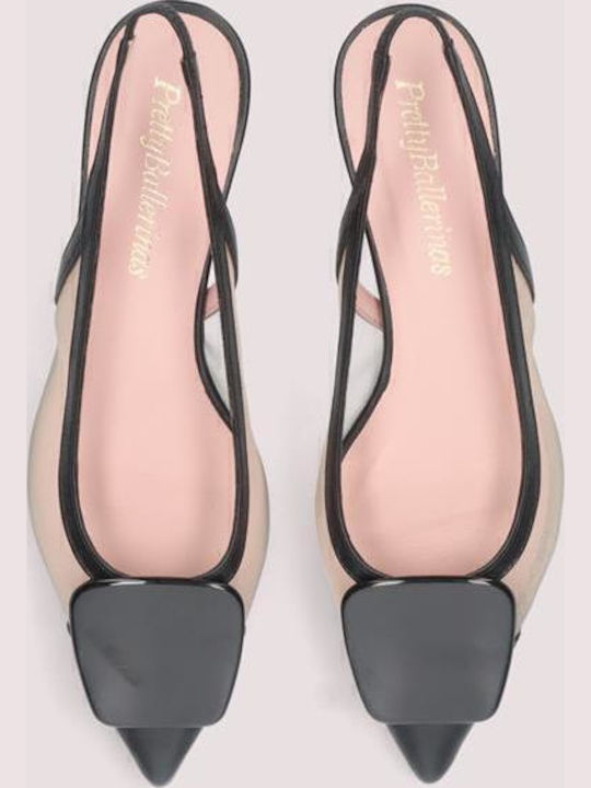 Kendall Leder Pumps mit Niedrigem Absatz Schwarze