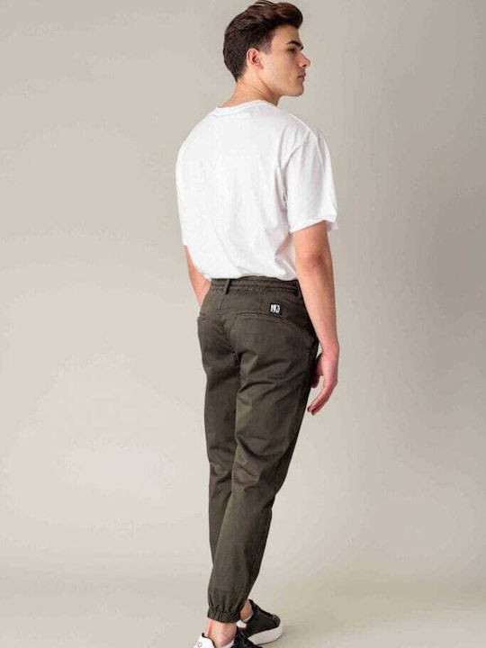 Παντελόνι Chino Dark Olive Green