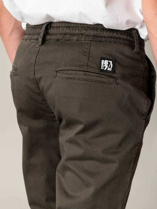 Παντελόνι Chino Dark Olive Green