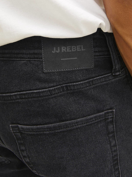 Men's Jeans Pants Elastic black denim