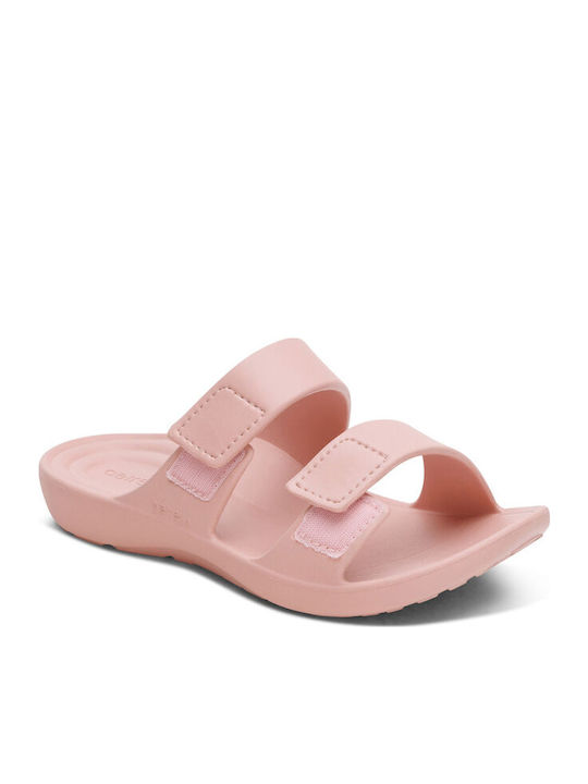 Slides σε Ροζ Χρώμα