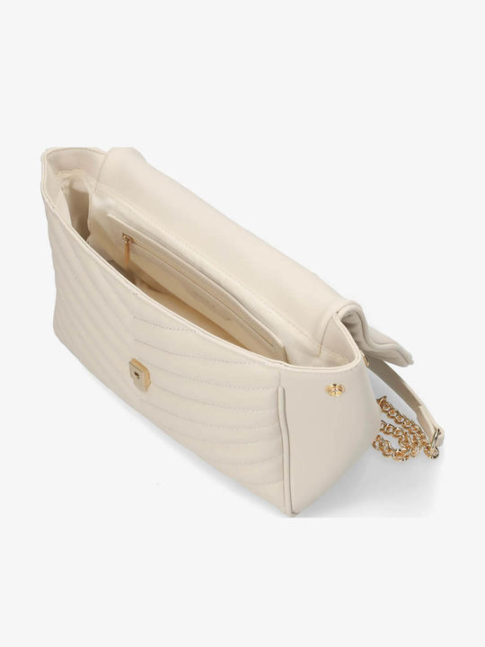Damentasche Schultertasche Beige