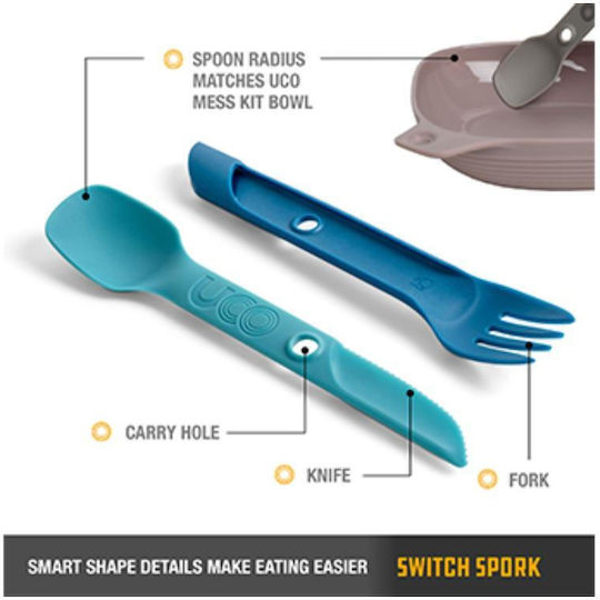 Uco Switch Spork Μπλε