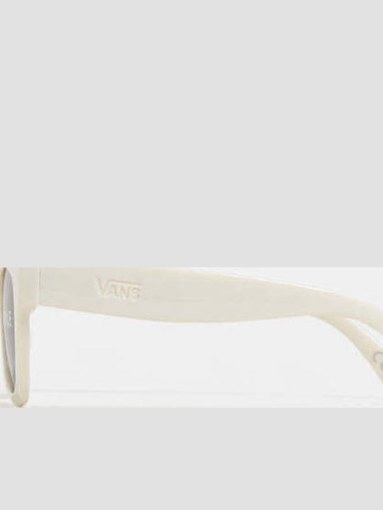 Vans Belden Shades Γυναικεία Γυαλιά Ηλίου με Λευκό Κοκκάλινο Σκελετό και Μαύρο Φακό