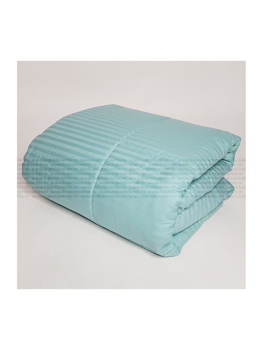 Pucioasa Husă de pătură De Lână Single 160x210cm Mentă 400 g/mp²Gsm