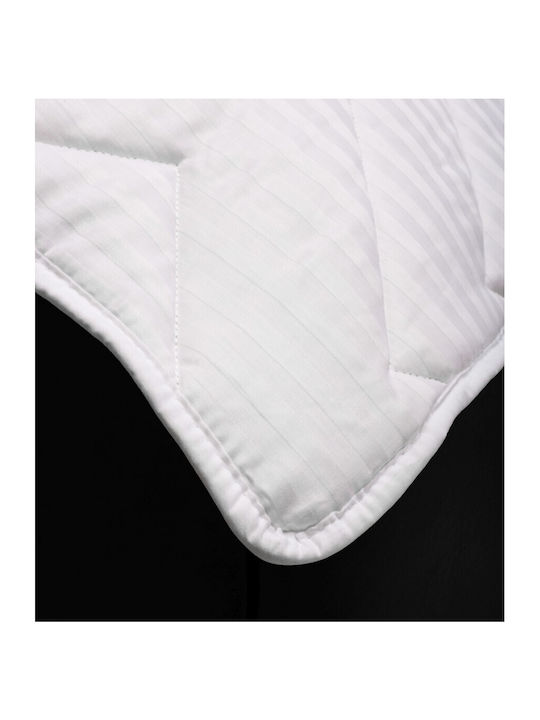 Pucioasa Husă de pătură De Lână Semi-dublu 180x210cm Alb 400 g/mp²Gsm