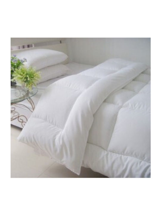 Pucioasa Husă de pătură De Lână Single 160x210cm Alb 400 g/mp²Gsm