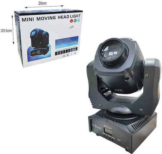 Moving Head Light 60w Mini Moving Projektor 60w 027090