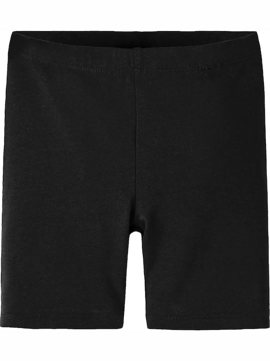 Kids Leggings Set Cycling Short Black