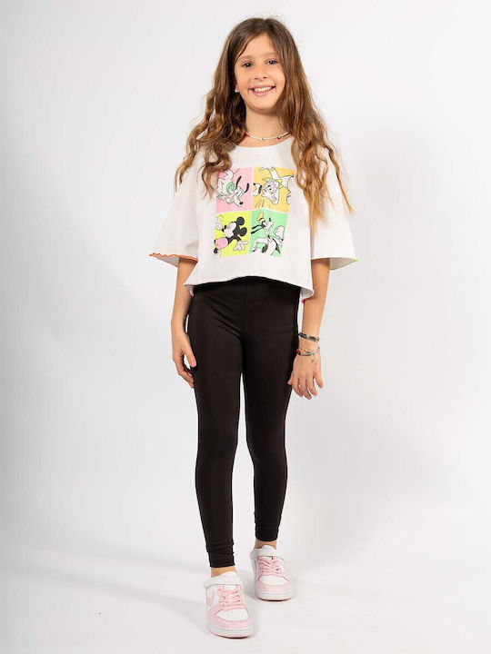 Kids Legging Sports Long Black